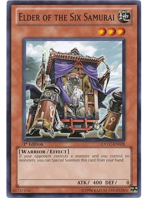 Elder of the Six Samurai - EXVC-EN028 - Common