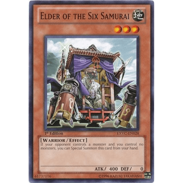 Elder of the Six Samurai - EXVC-EN028 - Common