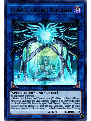 Crowley, the First Propheseer - DUPO-EN028 - Ultra Rare