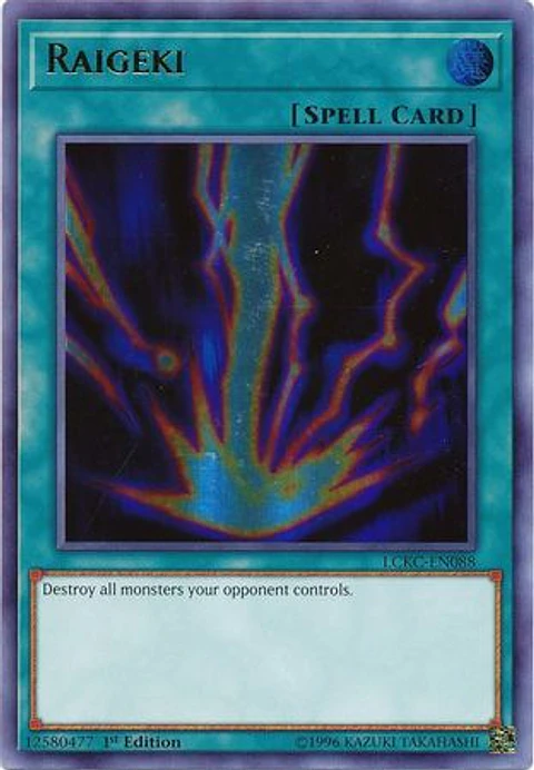 Raigeki - LCKC-EN088 - Ultra Rare