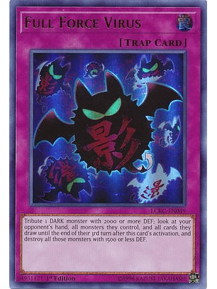 Full Force Virus - LCKC-EN049 - Ultra Rare 
