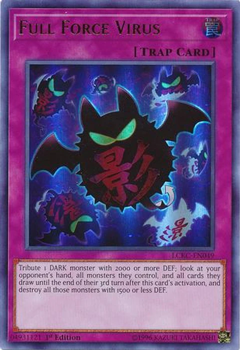 Full Force Virus - LCKC-EN049 - Ultra Rare 
