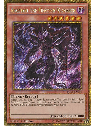 Angmarl the Fiendish Monarch - PGL3-EN001 - Gold Secret Rare