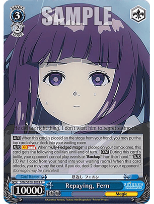 Repaying, Fern - SFN/S108-E083 R - Rare 