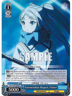 Extermination Request, Frieren - SFN/S108-E080 R - Rare 