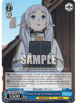 Passing Through the Checkpoint, Frieren - SFN/S108-E088 U - Uncommon 