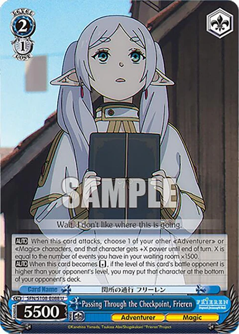Passing Through the Checkpoint, Frieren - SFN/S108-E088 U - Uncommon 
