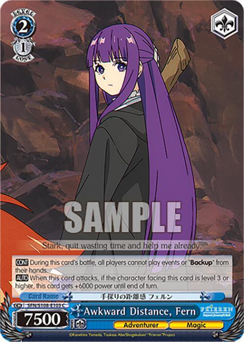 Awkward Distance, Fern - SFN/S108-E103 C - Common  1