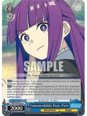 Commendable Feat, Fern - SFN/S108-E095 C - Common 