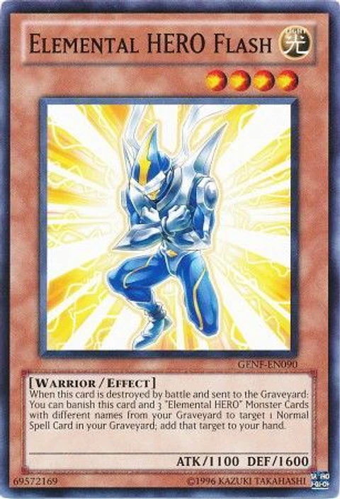 Elemental Hero Flash - GENF-EN090 - Common