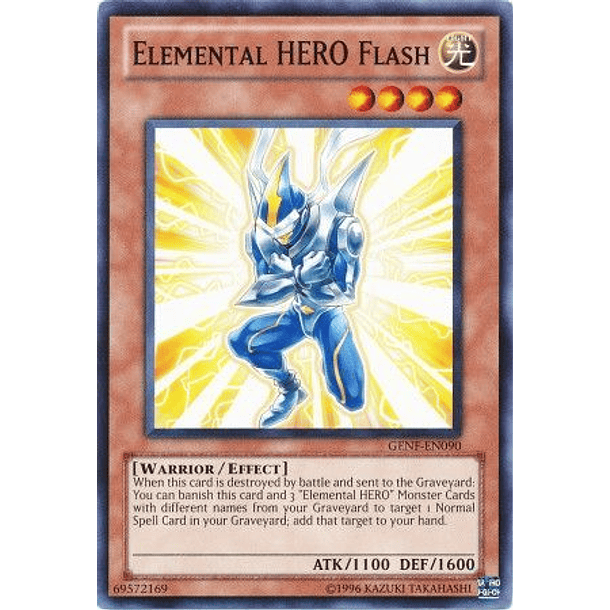 Elemental Hero Flash - GENF-EN090 - Common