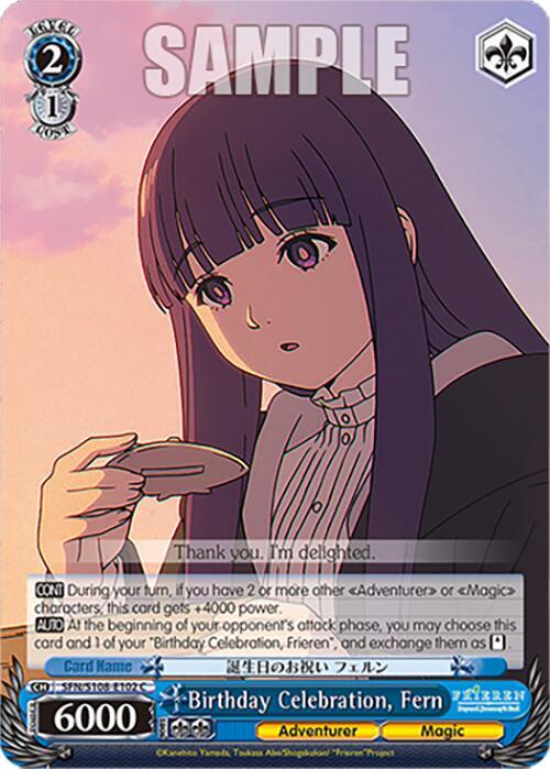 Birthday Celebration, Fern - SFN/S108-E102 C - Common  1