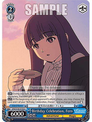 Birthday Celebration, Fern - SFN/S108-E102 C - Common 