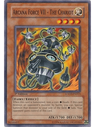 Arcana Force VII - The Chariot - LODT-EN013 - Common