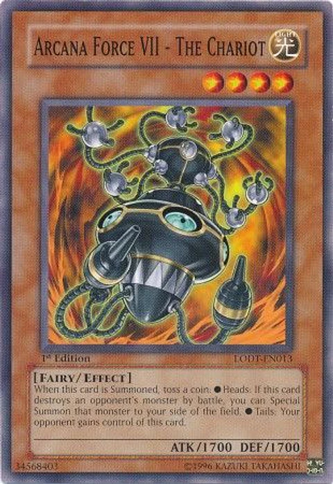 Arcana Force VII - The Chariot - LODT-EN013 - Common