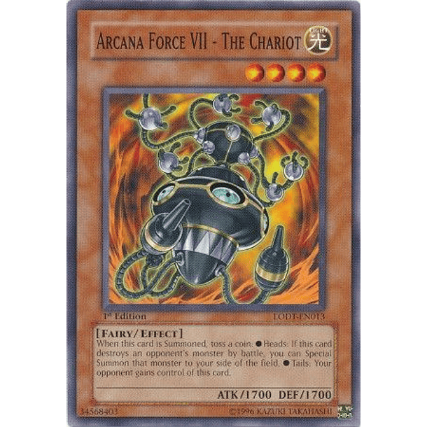 Arcana Force VII - The Chariot - LODT-EN013 - Common