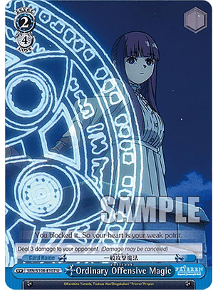 Ordinary Offensive Magic - SFN/S108-E107 U - Uncommon 
