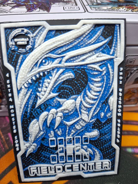 3D Field Center: Blue eyes White Dragon