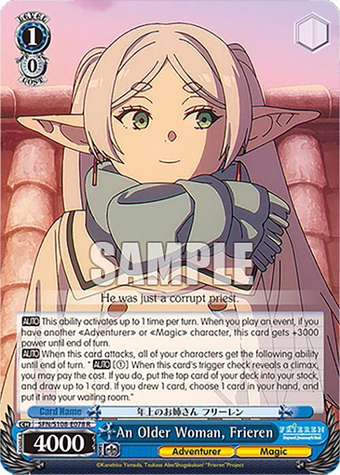 An Older Woman, Frieren - SFN/S108-E078 R - Rare 