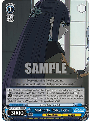 Motherly Role, Fern - SFN/S108-E099 C - Common 