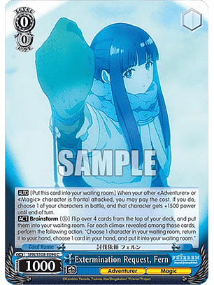 Extermination Request, Fern - SFN/S108-E094 C - Common 