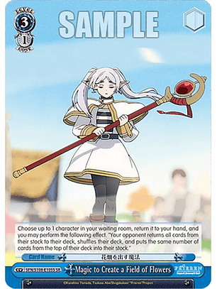 Magic to Create a Field of Flowers - SFN/S108-E105S SR - Super Rare 