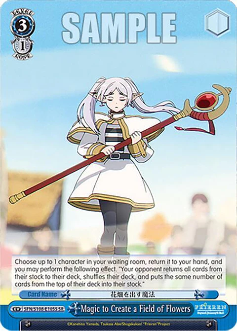Magic to Create a Field of Flowers - SFN/S108-E105S SR - Super Rare 