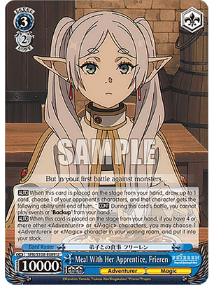 Meal With Her Apprentice, Frieren - SFN/S108-E089 U - Uncommon 