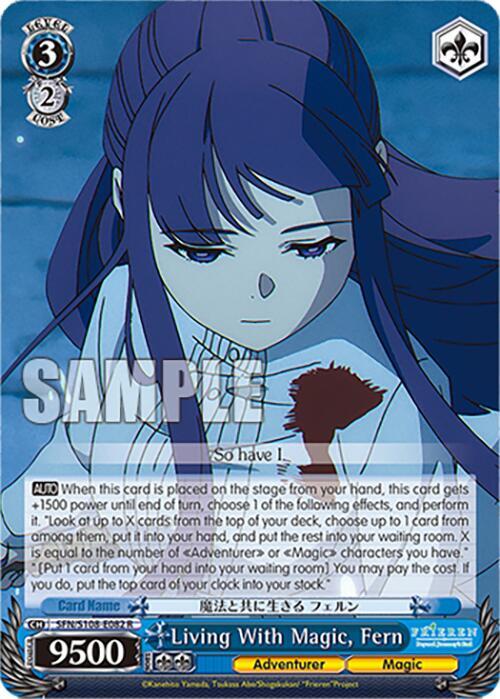 Living With Magic, Fern - SFN/S108-E082 R - Rare  1