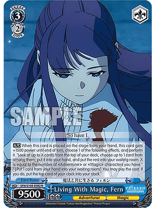 Living With Magic, Fern - SFN/S108-E082 R - Rare 