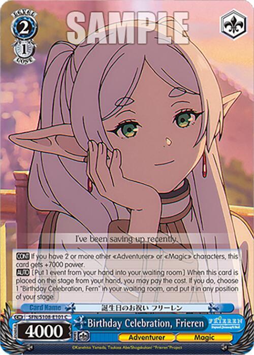 Birthday Celebration, Frieren - SFN/S108-E101 C - Common  1