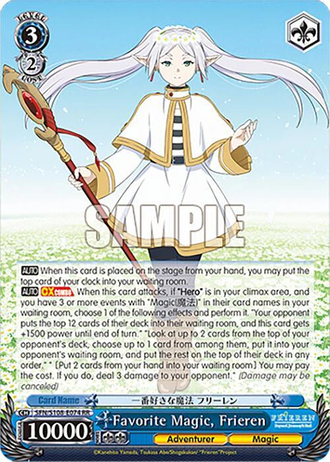 Favorite Magic, Frieren - SFN/S108-E074 RR - Double Rare