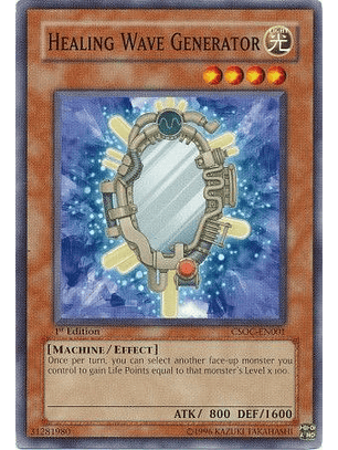 Healing Wave Generator - CSOC-EN001 - Common