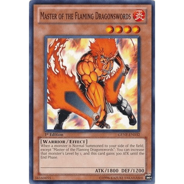 Master of the Flaming Dragonswords - GENF-EN032 - Common