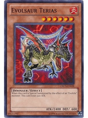 Evolsaur Terias - ORCS-EN028 - Common 