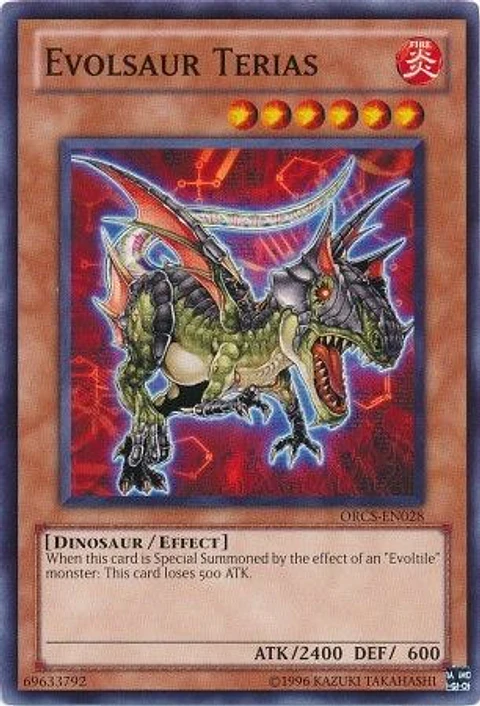 Evolsaur Terias - ORCS-EN028 - Common 