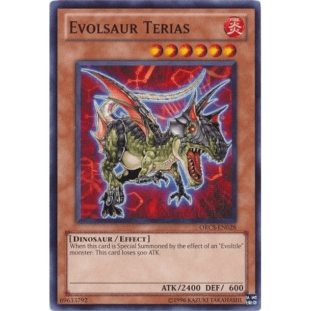 Evolsaur Terias - ORCS-EN028 - Common 