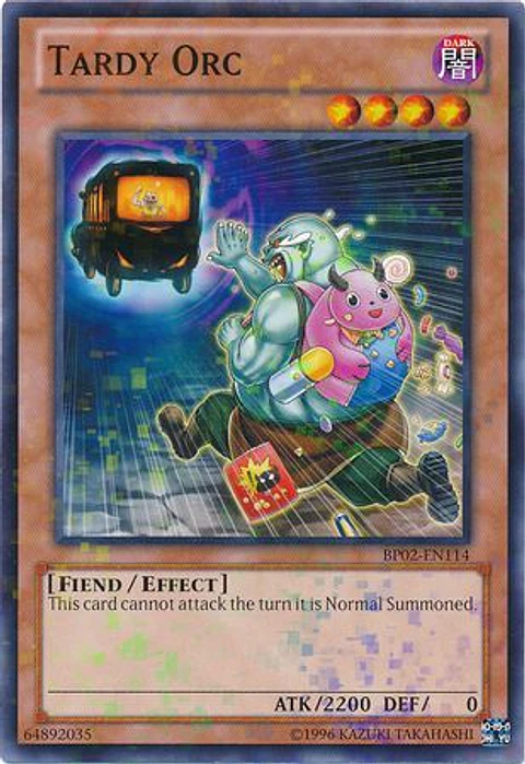 Tardy Orc - BP02-EN114 - Mosaic Rare 