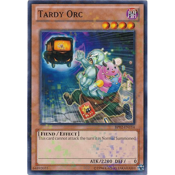 Tardy Orc - BP02-EN114 - Mosaic Rare 