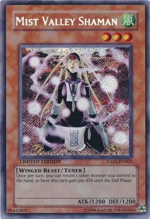 Mist Valley Shaman - HA01-EN005 - Secret Rare  1