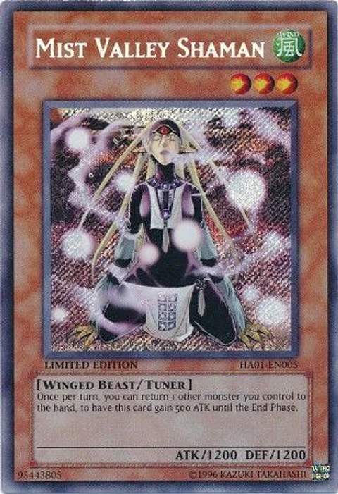 Mist Valley Shaman - HA01-EN005 - Secret Rare 