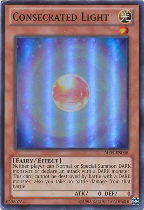 Consecrated Light - AP04-EN006 - Super Rare