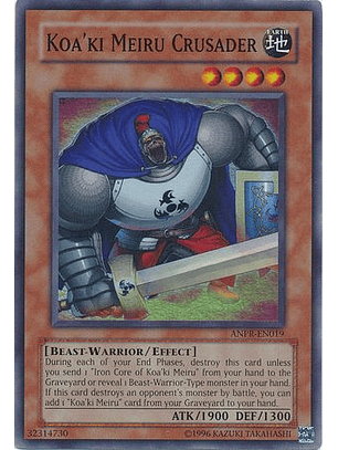 Koa'ki Meiru Crusader - ANPR-EN019 - Super Rare 