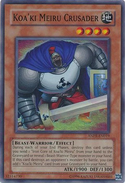 Koa'ki Meiru Crusader - ANPR-EN019 - Super Rare 