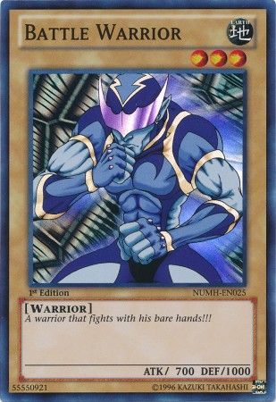 Battle Warrior - NUMH-EN025 - Super Rare  1