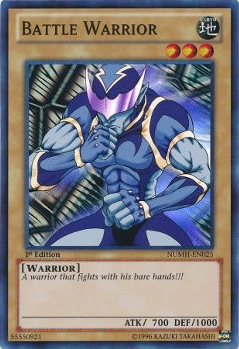 Battle Warrior - NUMH-EN025 - Super Rare 