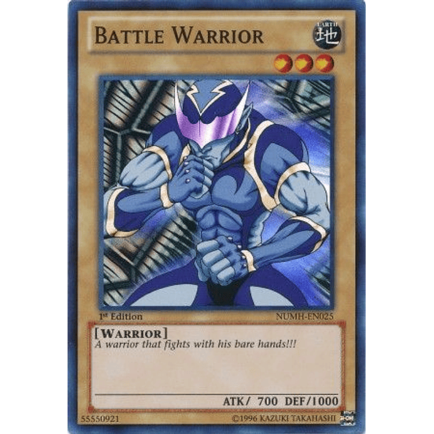 Battle Warrior - NUMH-EN025 - Super Rare 