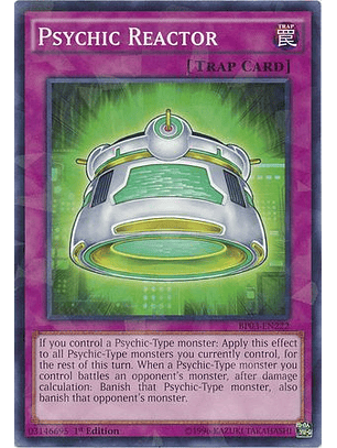 Psychic Reactor - BP03-EN222 - Shatterfoil Rare