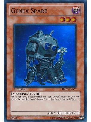 Genex Spare - HA02-EN007 - Super Rare