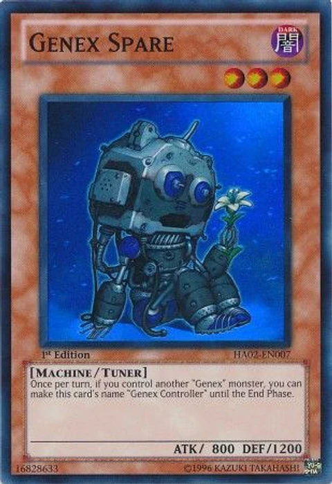 Genex Spare - HA02-EN007 - Super Rare